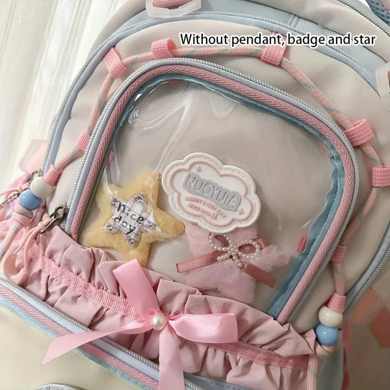 Kawaii Pastel Ita Backpack & Tote Set