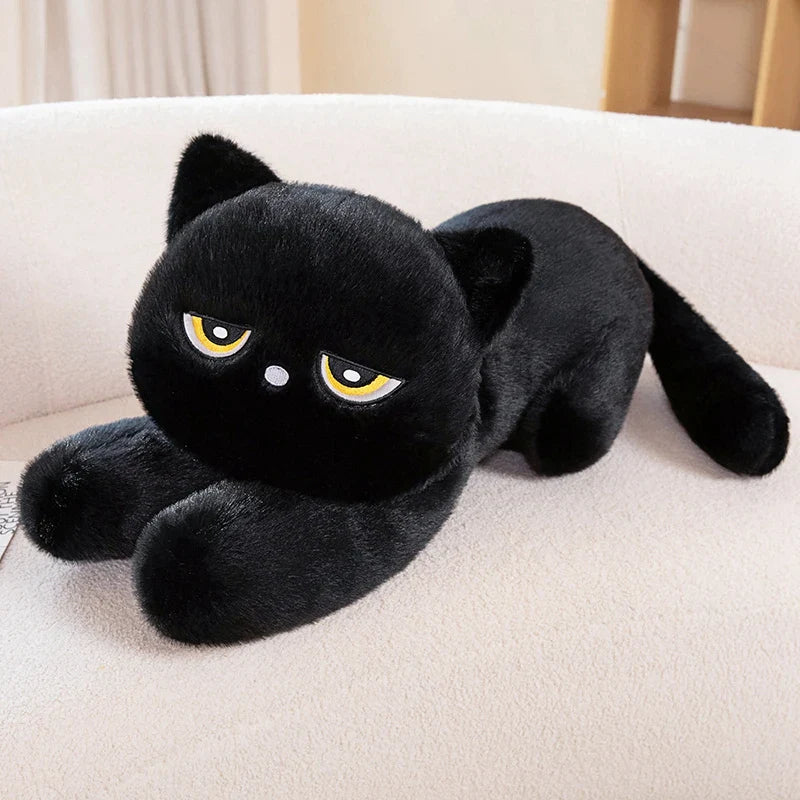Oreillers de corps en peluche Chat endormi