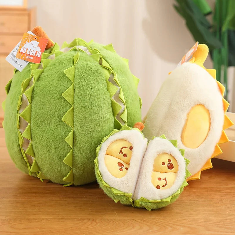 Peluche de durian kawaii