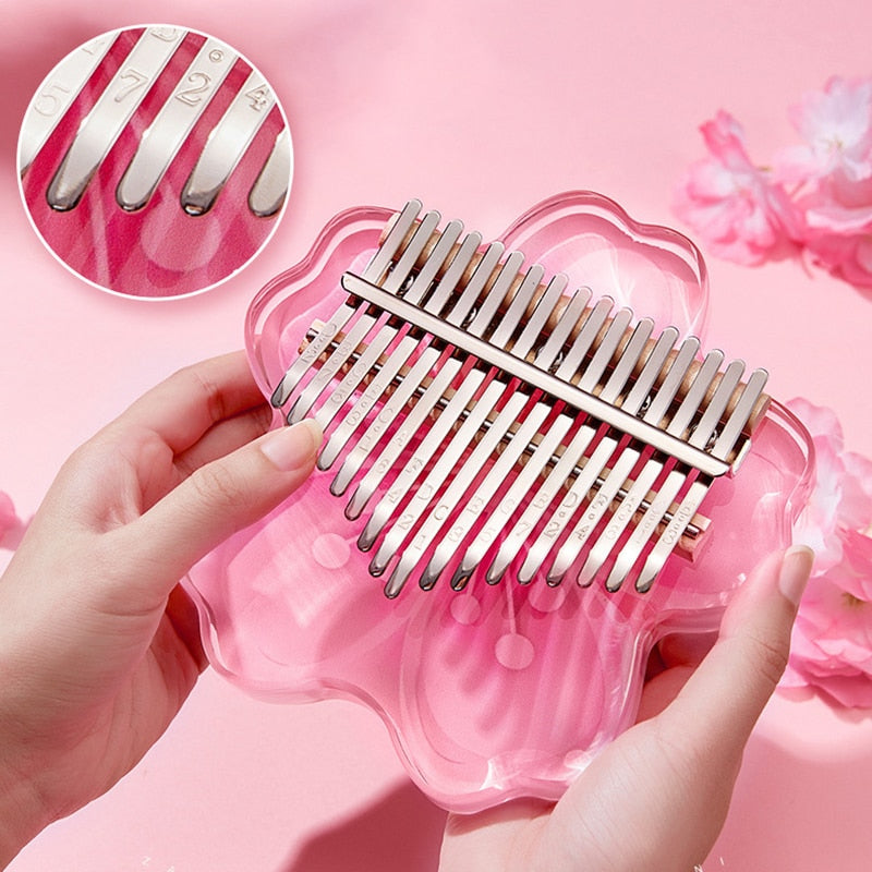 Kalimba en fleurs de cerisier
