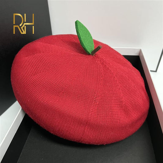 Sombrero de boina de fruta