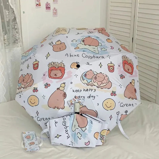 Kawaii Capybara Umbrella