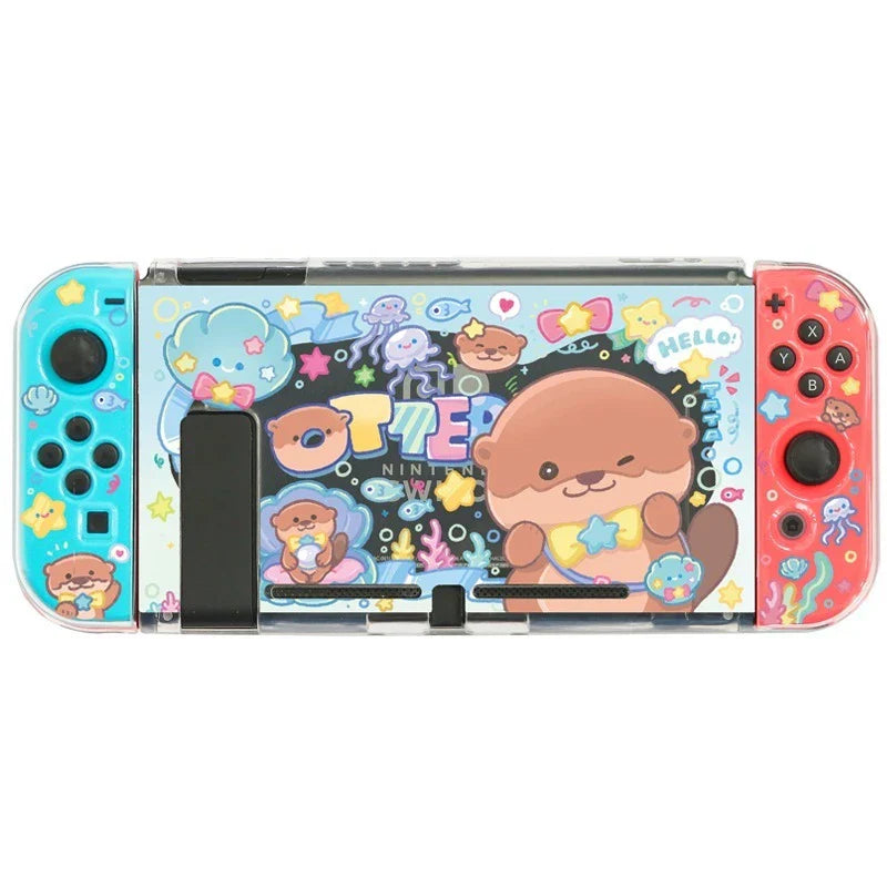 Étui Kawaii Otter pour Nintendo Switch