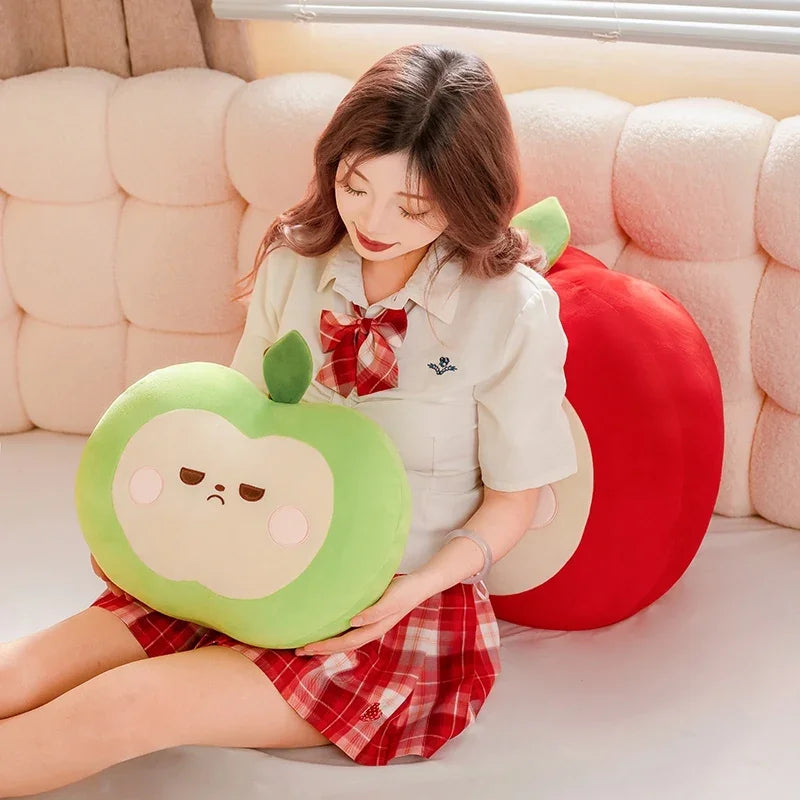 Unimpressed Apple Plushies