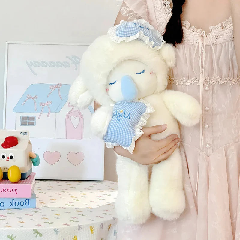 Peluche douce agneau