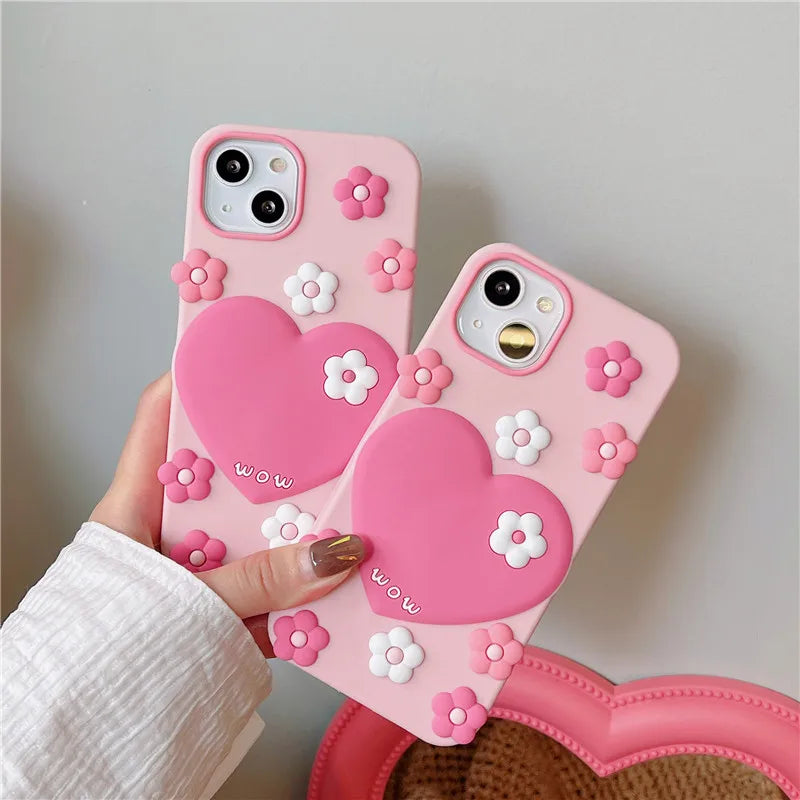 Coque iPhone Sakura Heart