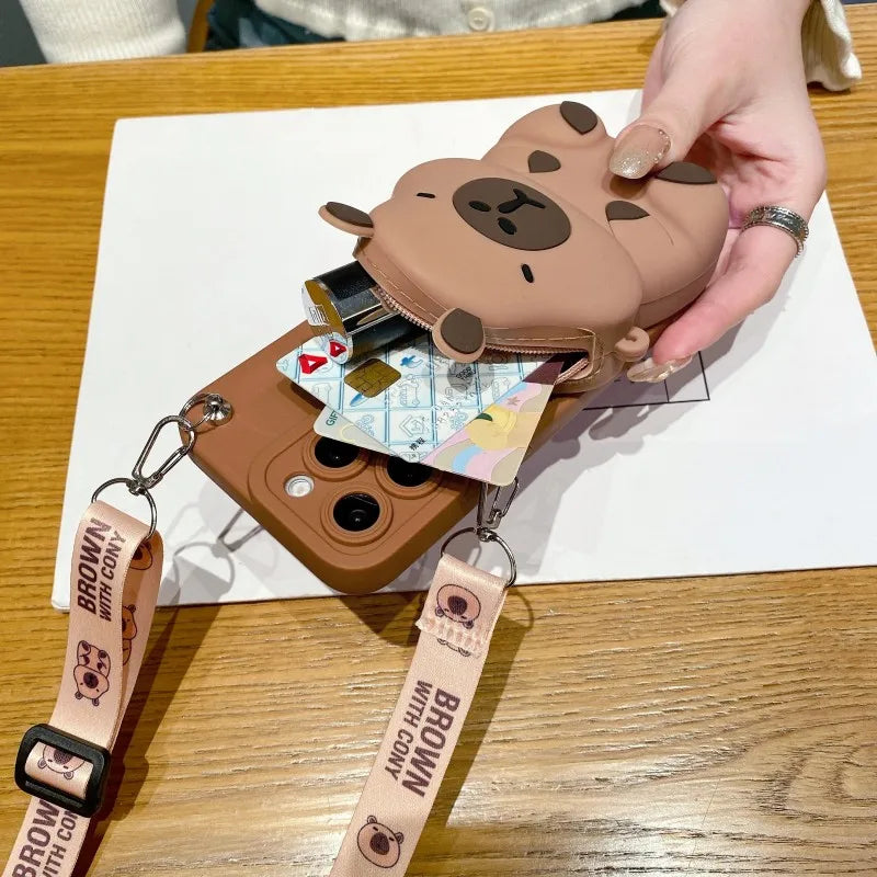 Chonky Capybara Samsung Phone Case Bag