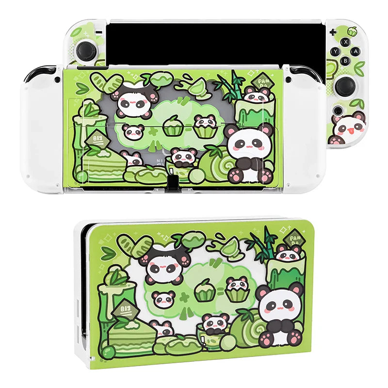 Étui Panda Kawaii pour Nintendo Switch