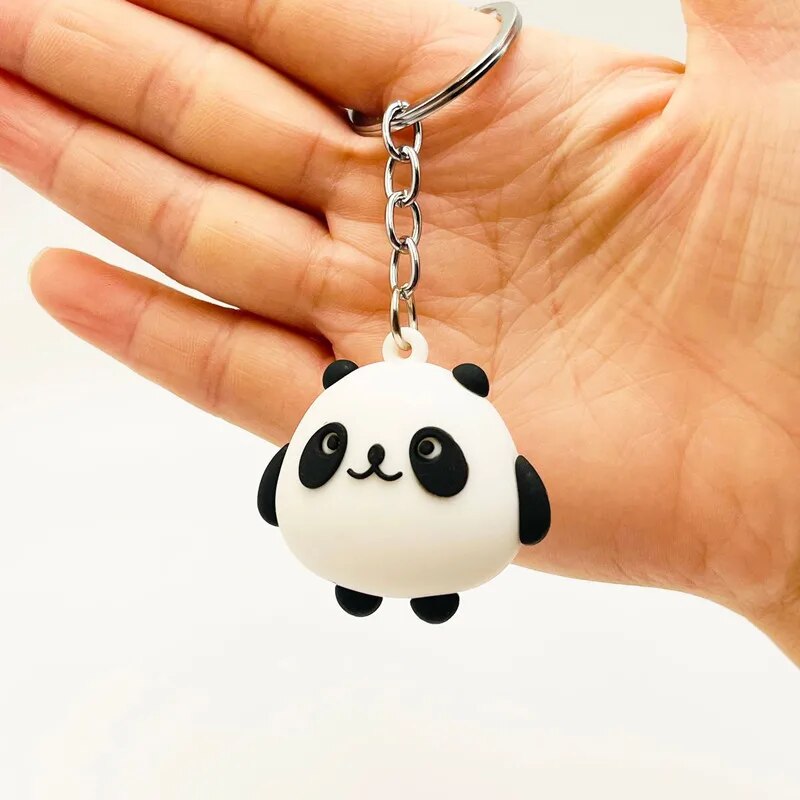 Porte-clés pendentif panda