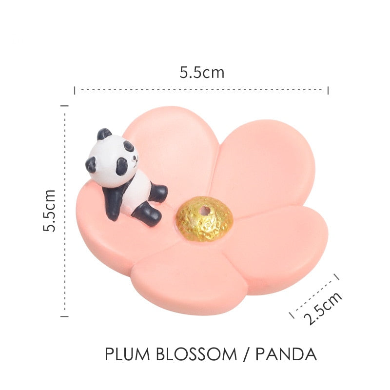 Sakura Animal Incense Holder