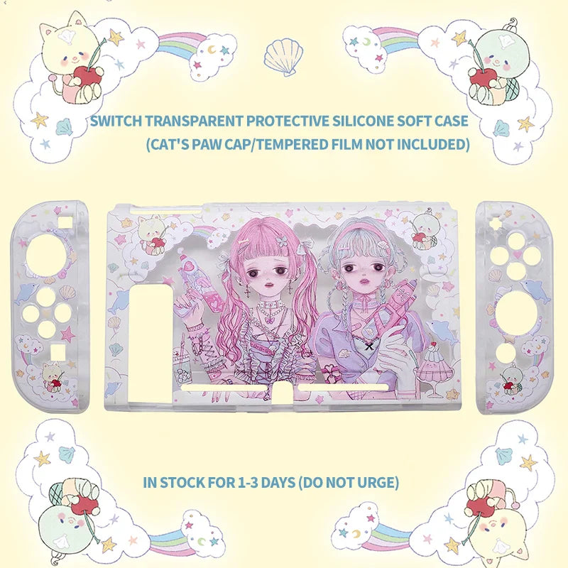 Étui Nintendo Switch Kawaii Girl