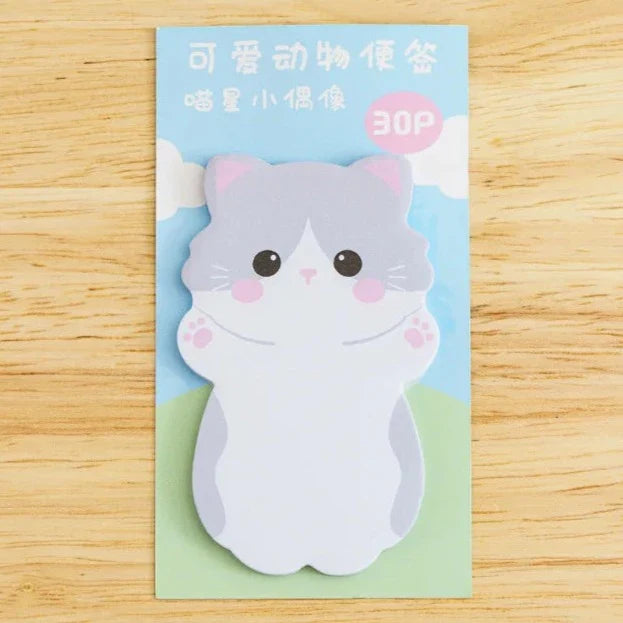 Kawaii Animal Hugs Sticky Notes