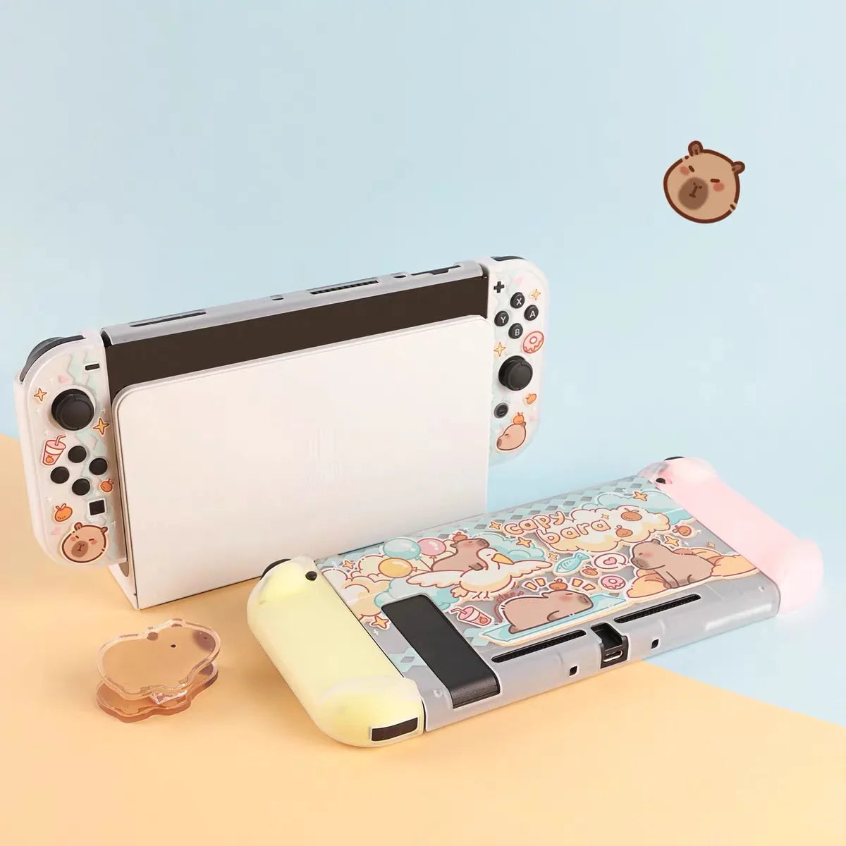 Cute Capybara Nintendo Switch Case