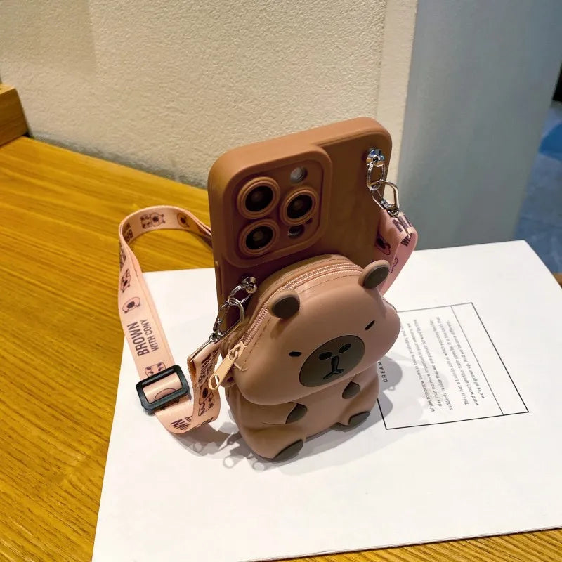 Chonky Capybara Samsung Phone Case Bag