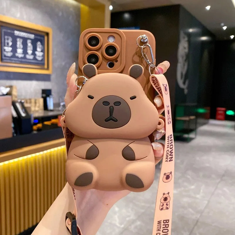 Chonky Capybara Samsung Phone Case Bag