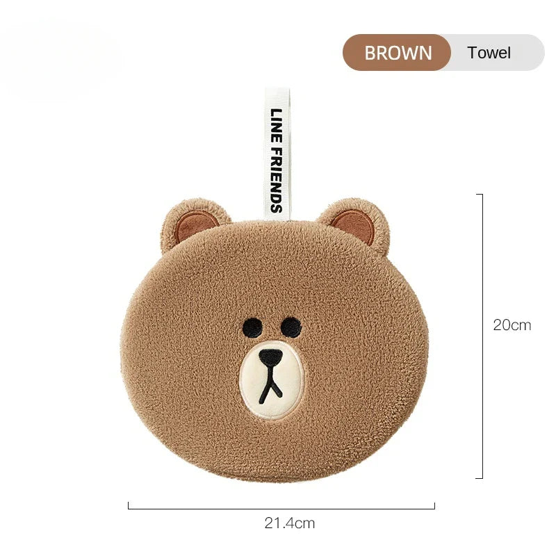 Toallas de mano con forma de osito de peluche