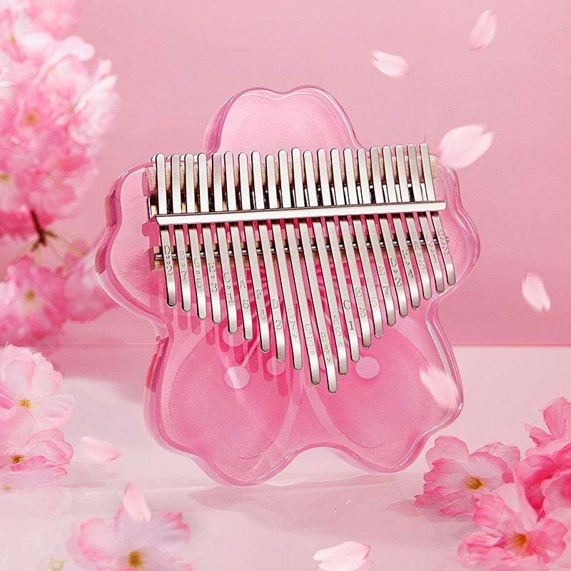 Kalimba en fleurs de cerisier