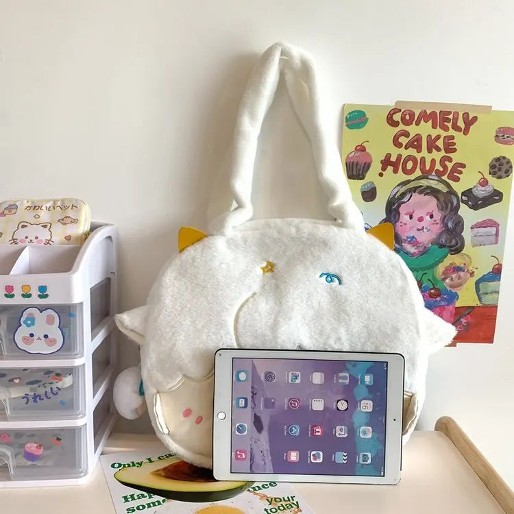 Sac fourre-tout à motif tête d'agneau