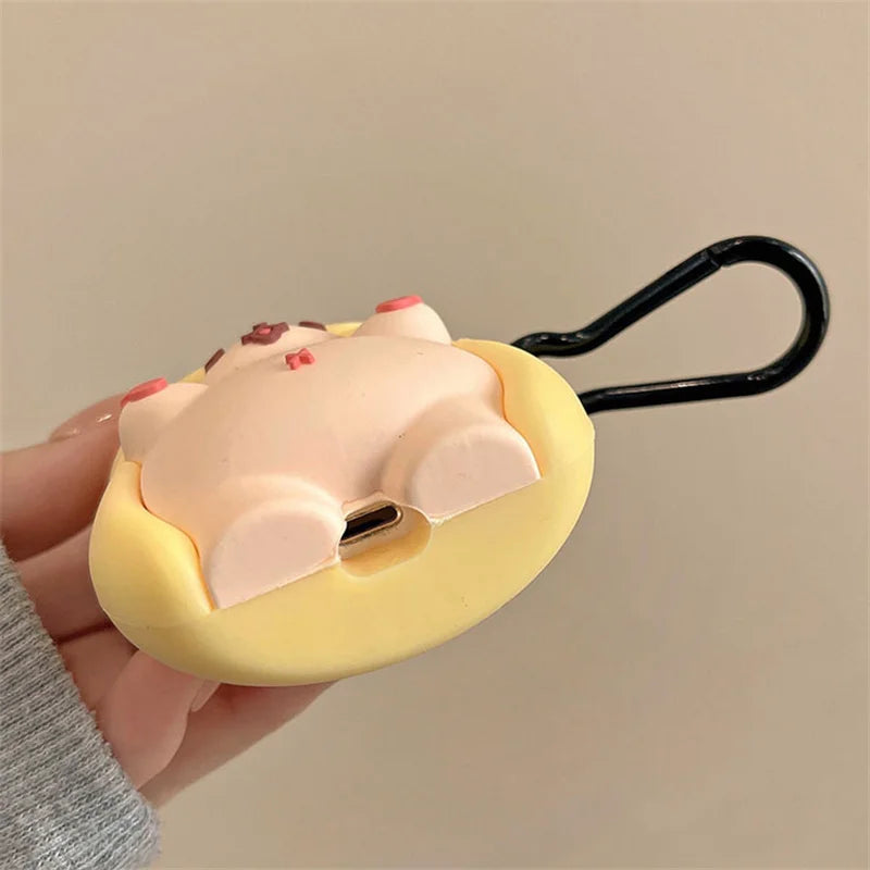 Étui AirPods hérisson mignon