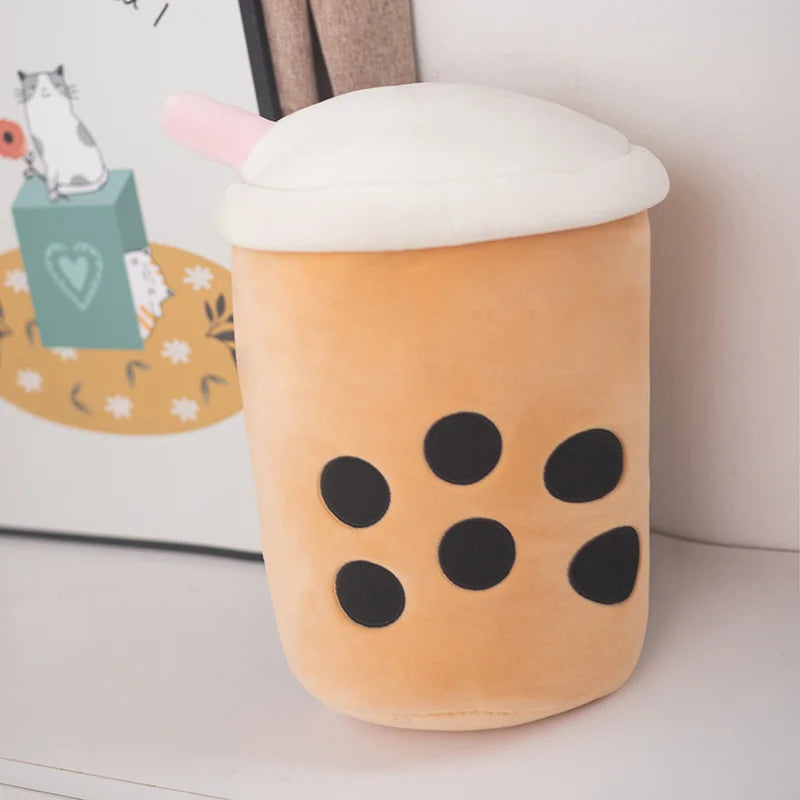 Peluches Boba Tea et Boba Pearl