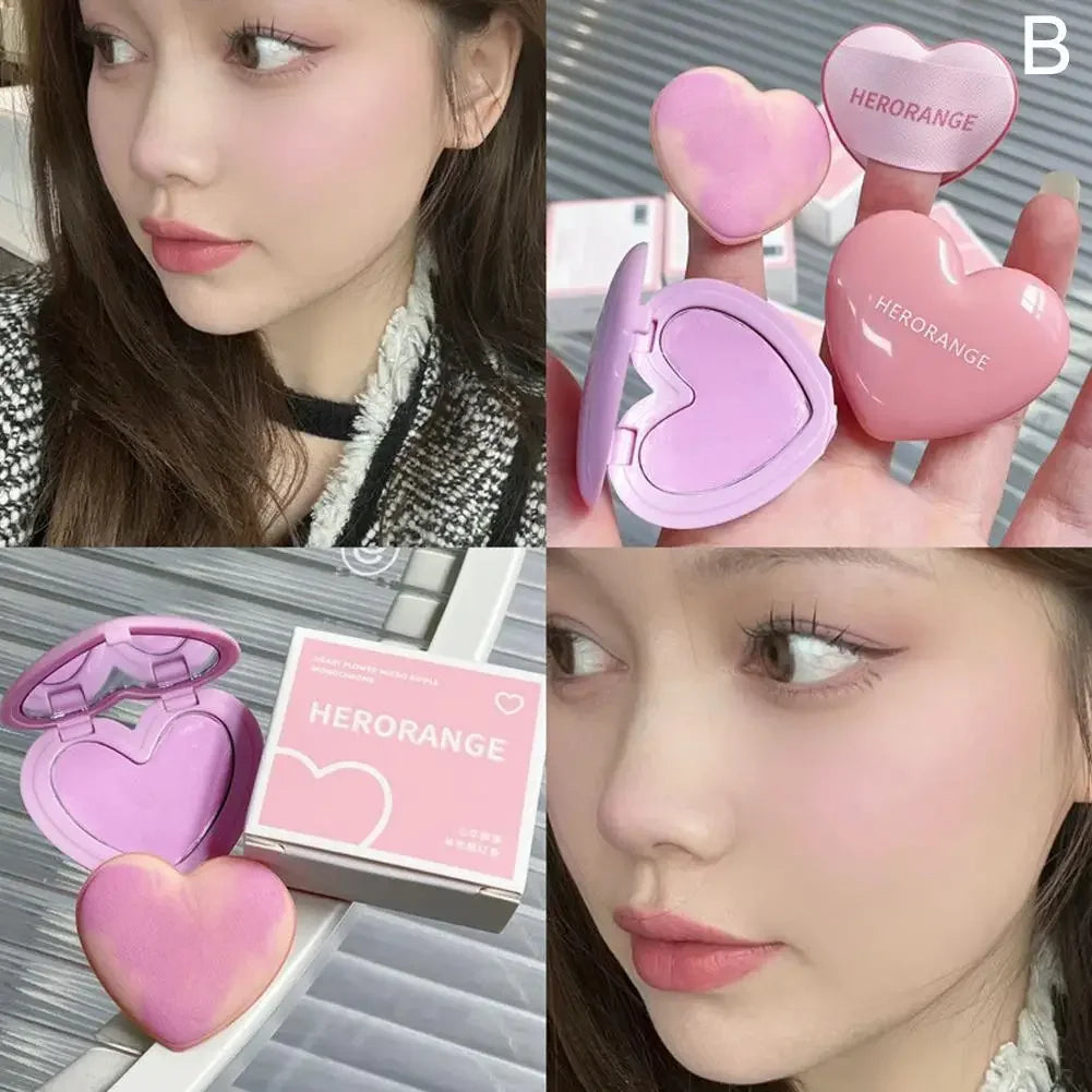 HERORANGE Heart Cream Blush