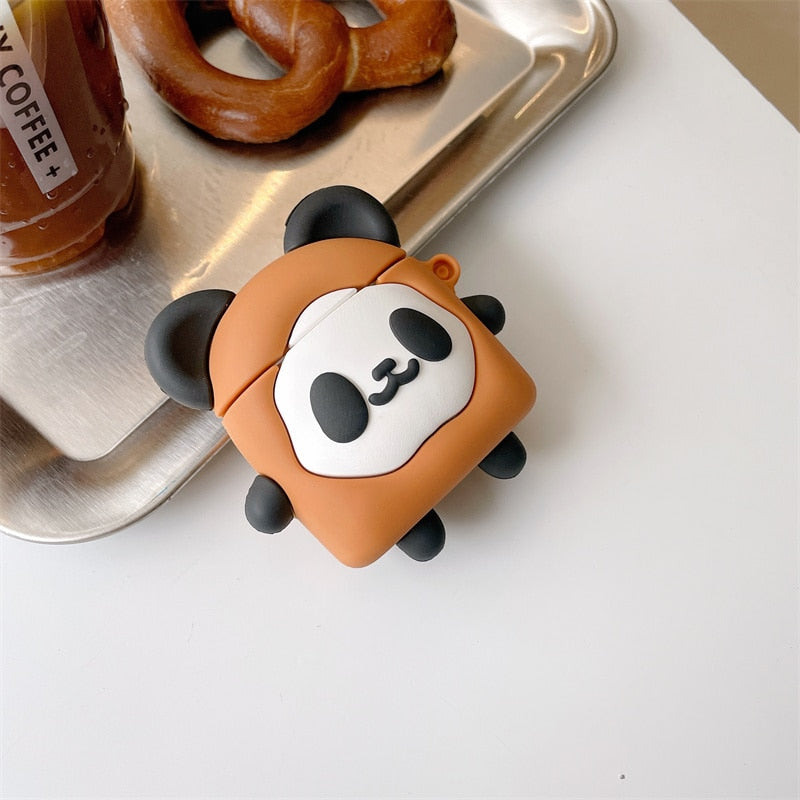 Étui pour AirPods Panda Bread