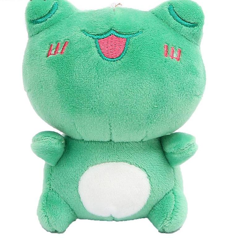 Pendentifs en peluche grenouille