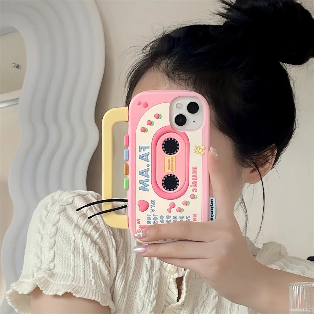 Coque iPhone Kawaii Radio