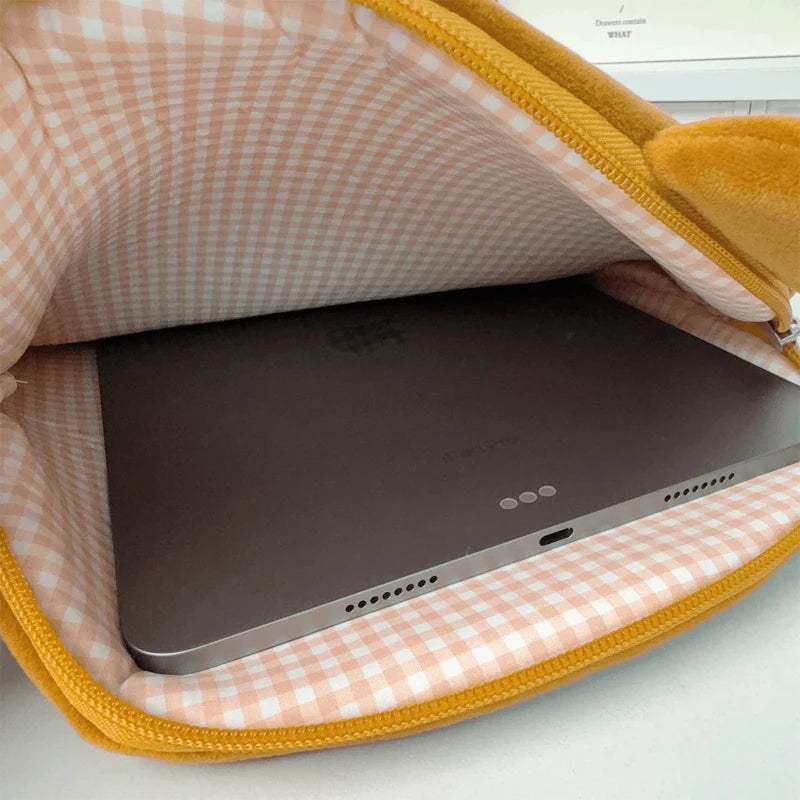 Housse de tablette Kawaii Ours Hamburger