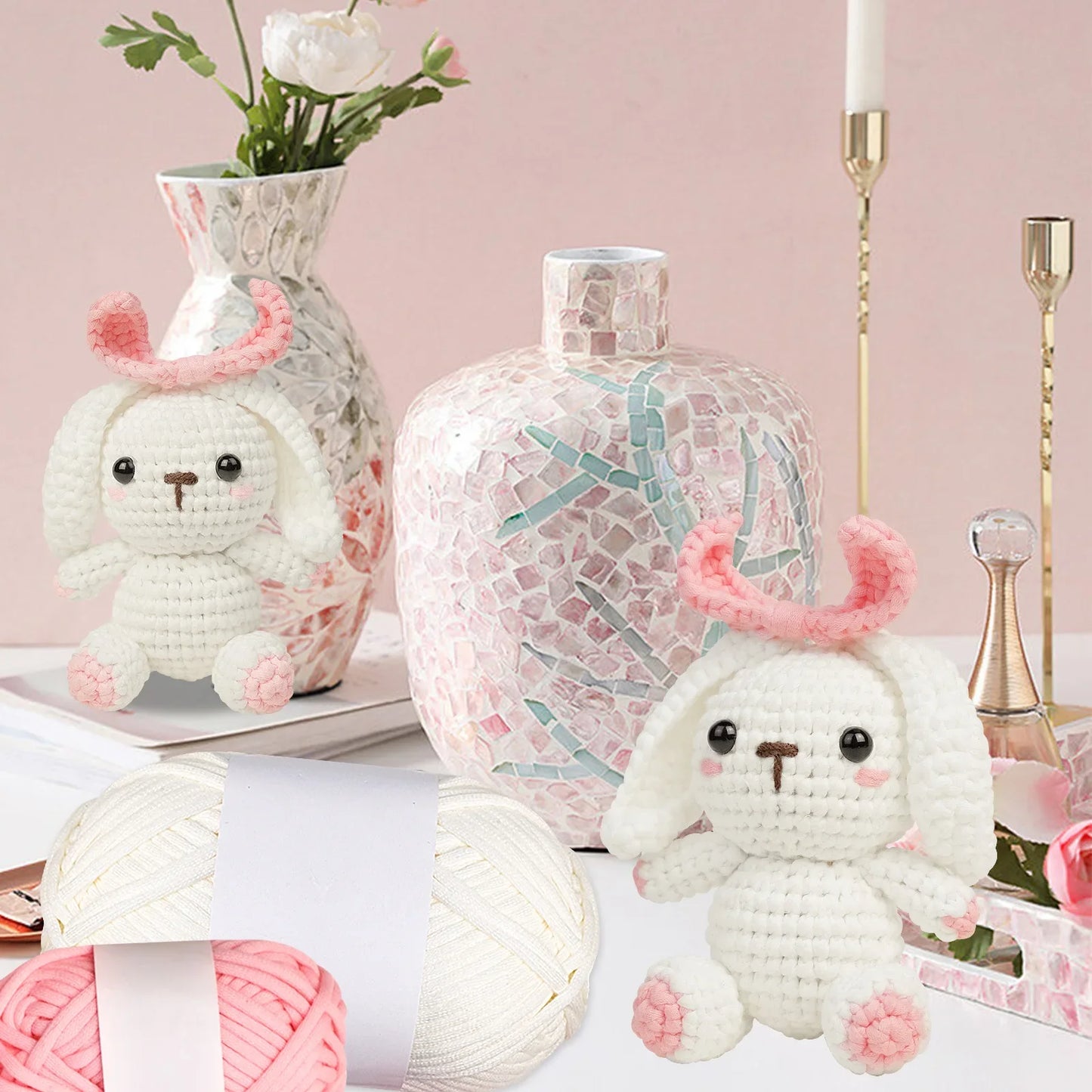 Sweet Bunny – Kit de crochet kawaii pour débutants