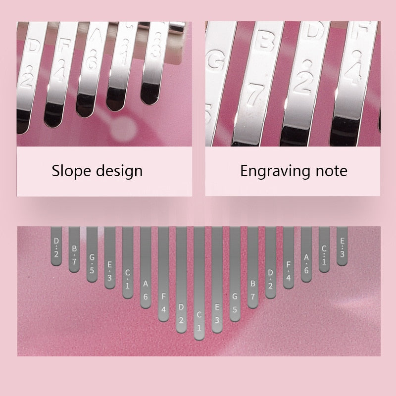 Kalimba en forme d'étoile