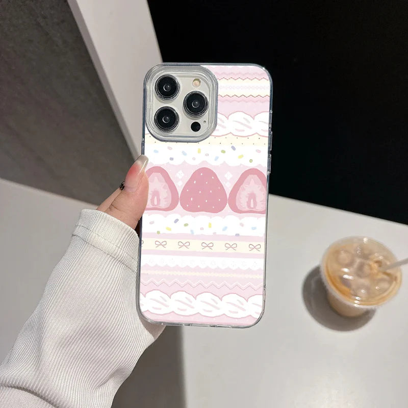 Coque de téléphone Samsung Gâteau Fraises et Crème