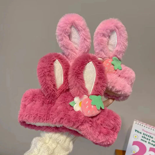 Strawberry Bunny Beauty Headbands