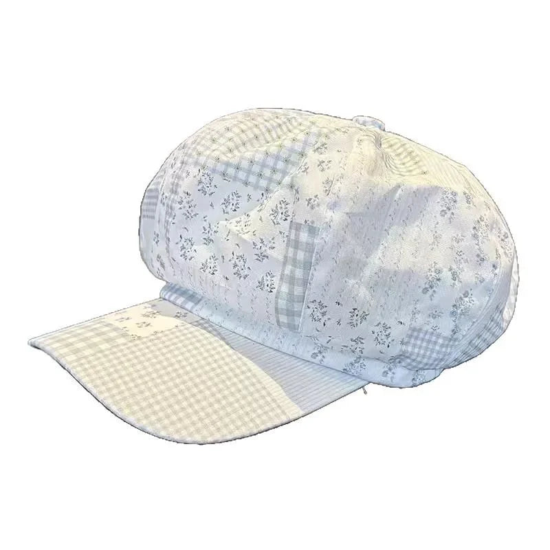Chapeau patchwork pastel