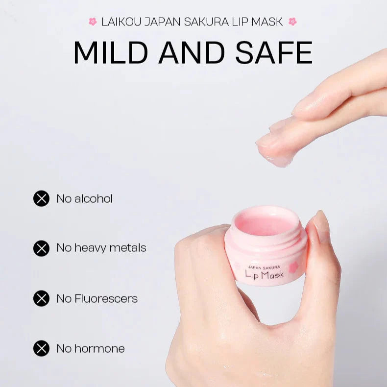 Masque hydratant pour les lèvres LAIKOU Sakura