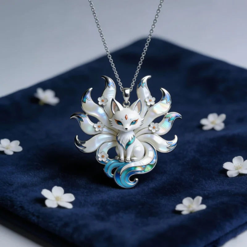 Collier détaillé Kawaii Kitsune