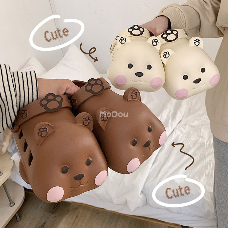 Sandales à motifs d'animaux mignons