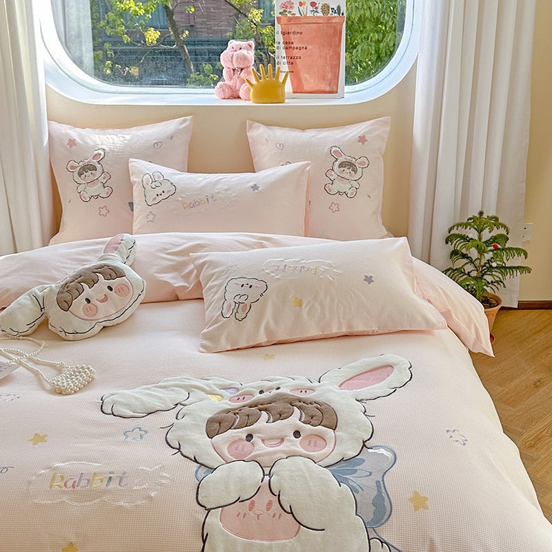 Ropa de cama de conejita