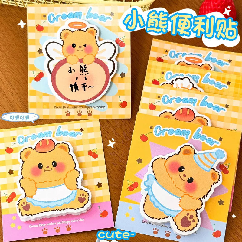 Creamy Bear Sticky Notes