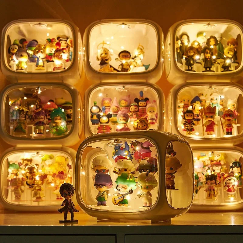 Cute Light Up House For Figures