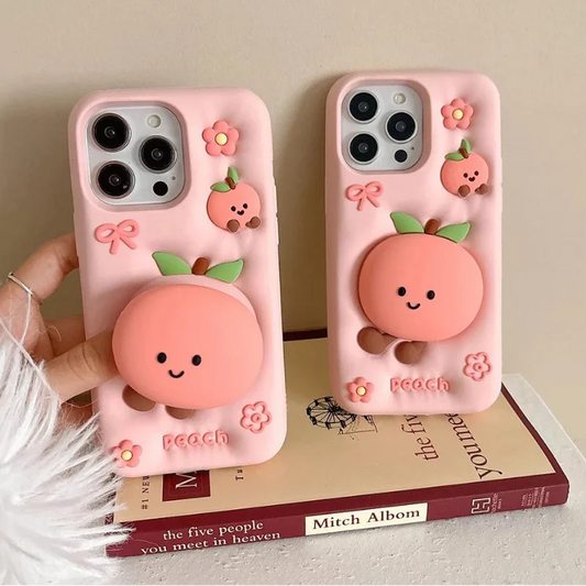 Kawaii Peach Phone Case