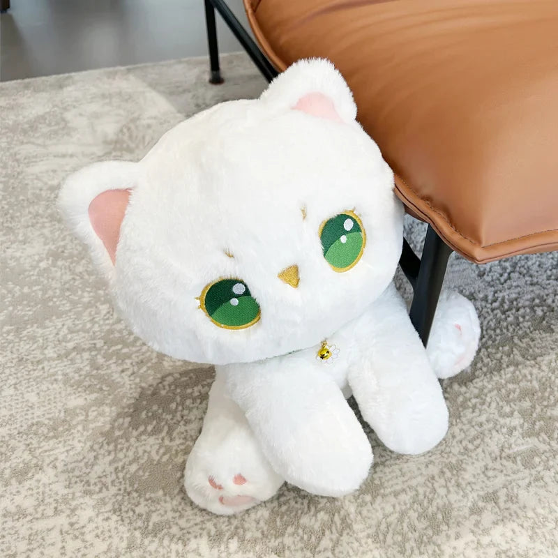 Green Eyed Cat Plushie