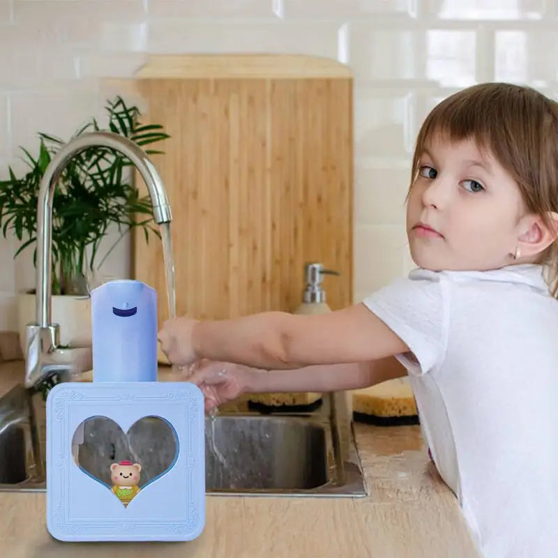 Lindo dispensador automático de jabón en espuma