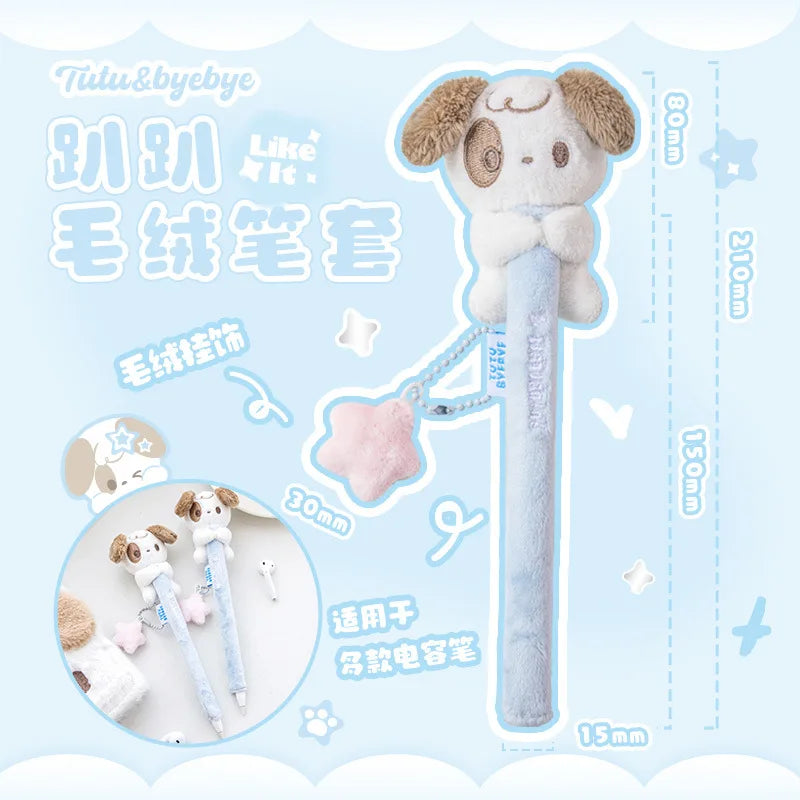 Housse en peluche Kawaii pour Apple Pencil 