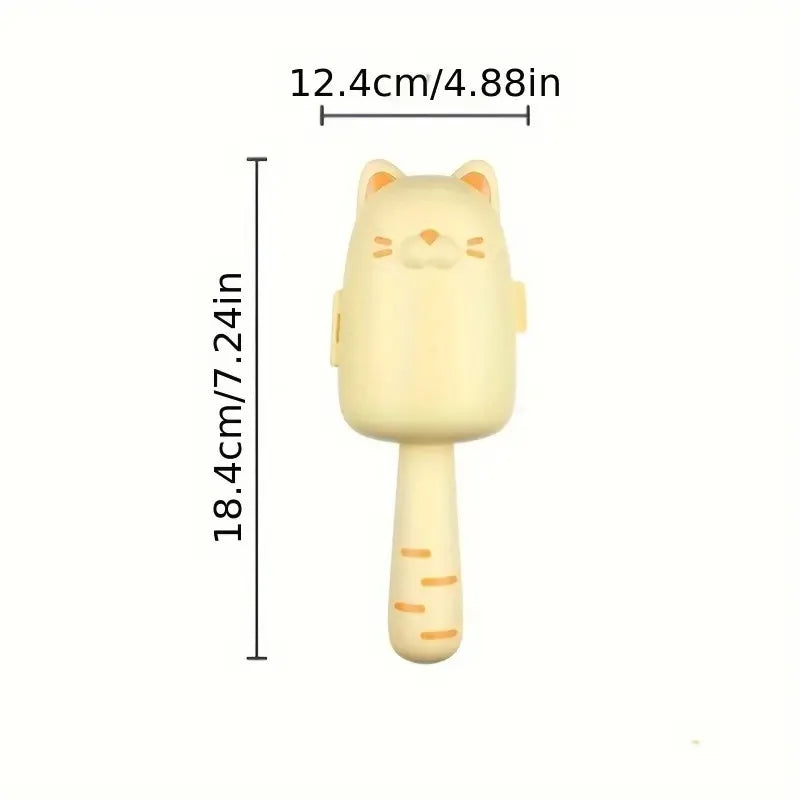 Rodillo quitapelusas con forma de gato