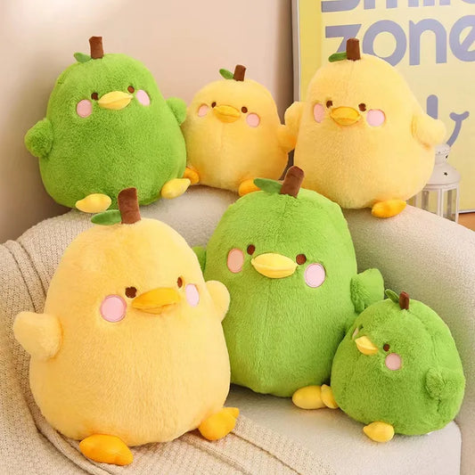 Peluche mignonne en forme de poire canard