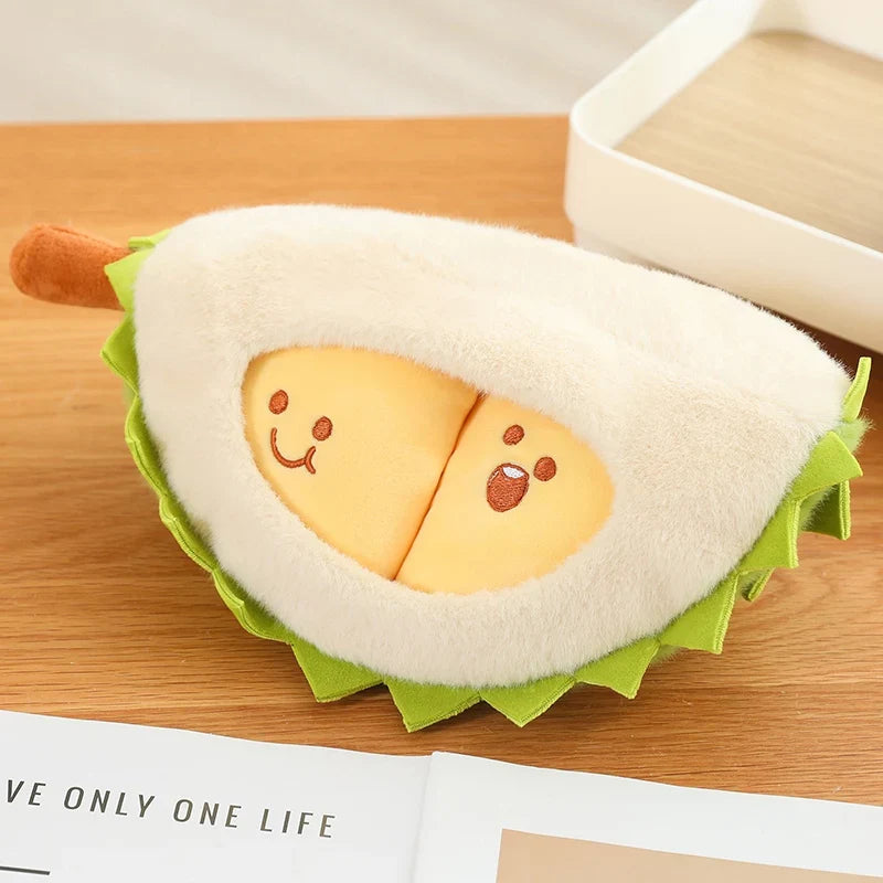 Peluche de durian kawaii