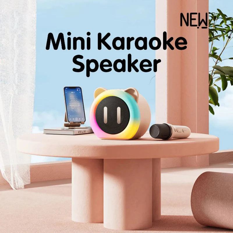 Cute Cat Mini Karaoke Speaker