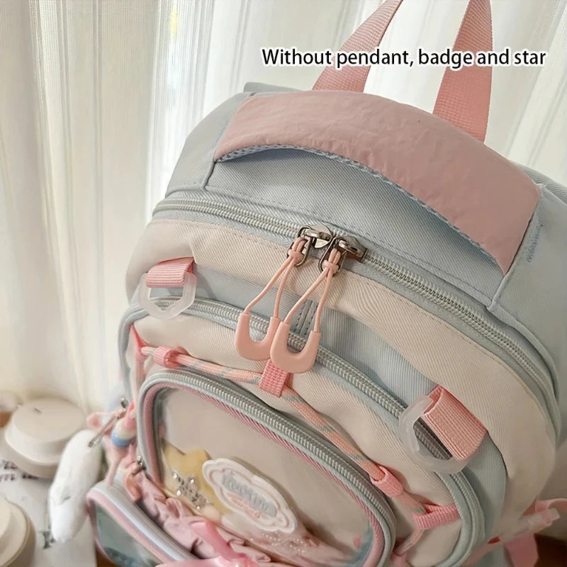 Kawaii Pastel Ita Backpack & Tote Set