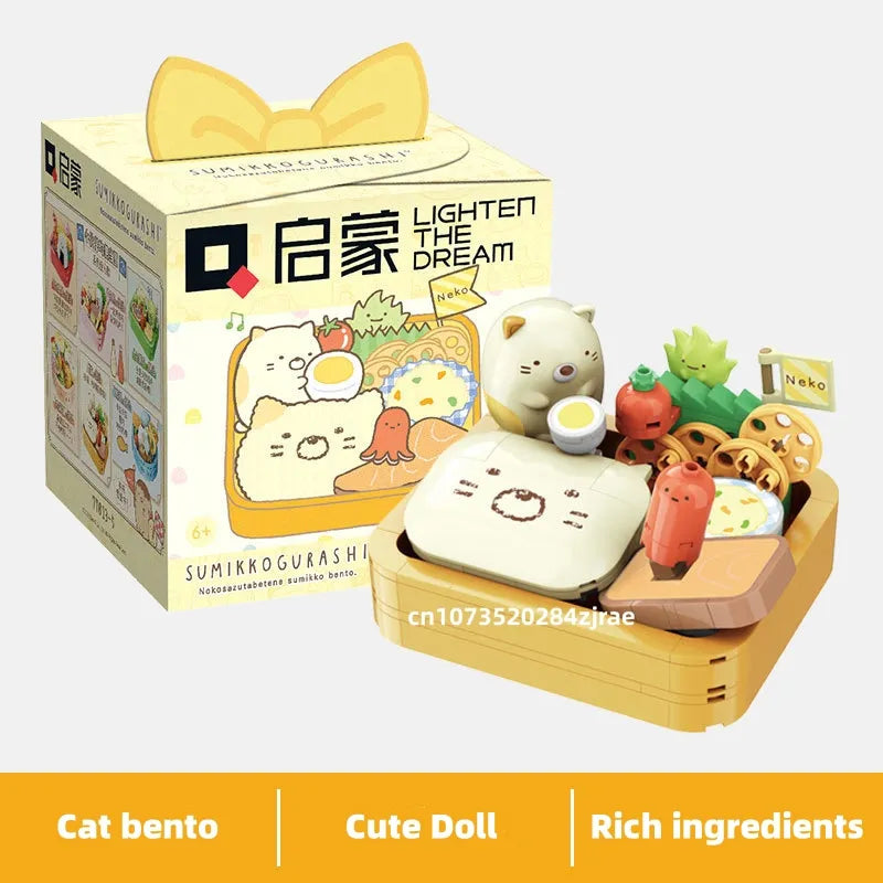 Blocs de construction pour boîte à sushis Bento